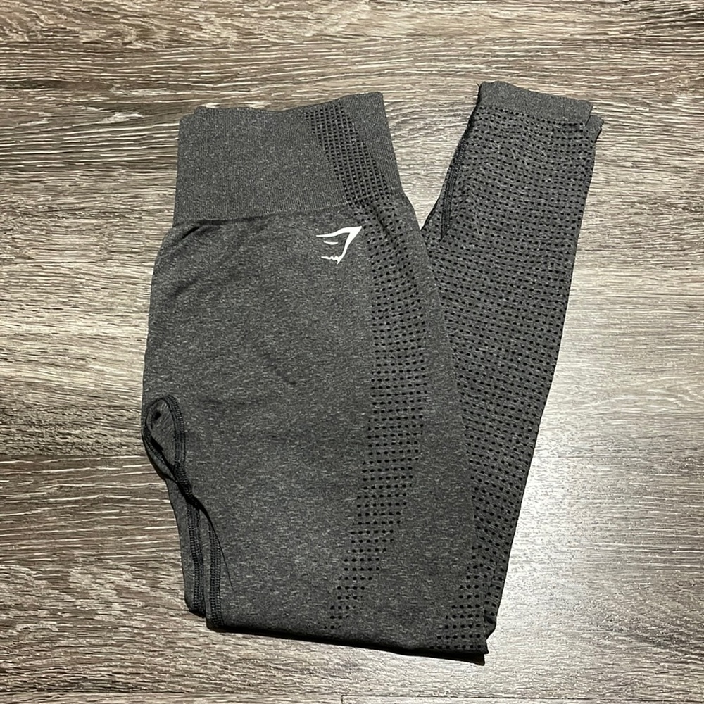 Gymshark Vital Seamless 2.0 Leggings - Charcoal Marl